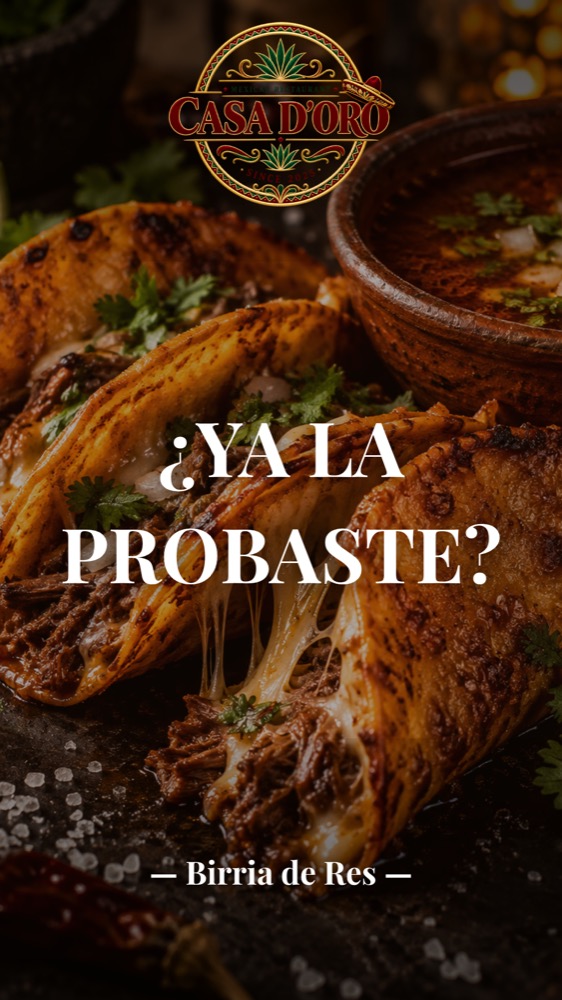 Birria de res de Casa D'Oro, Tustin CA